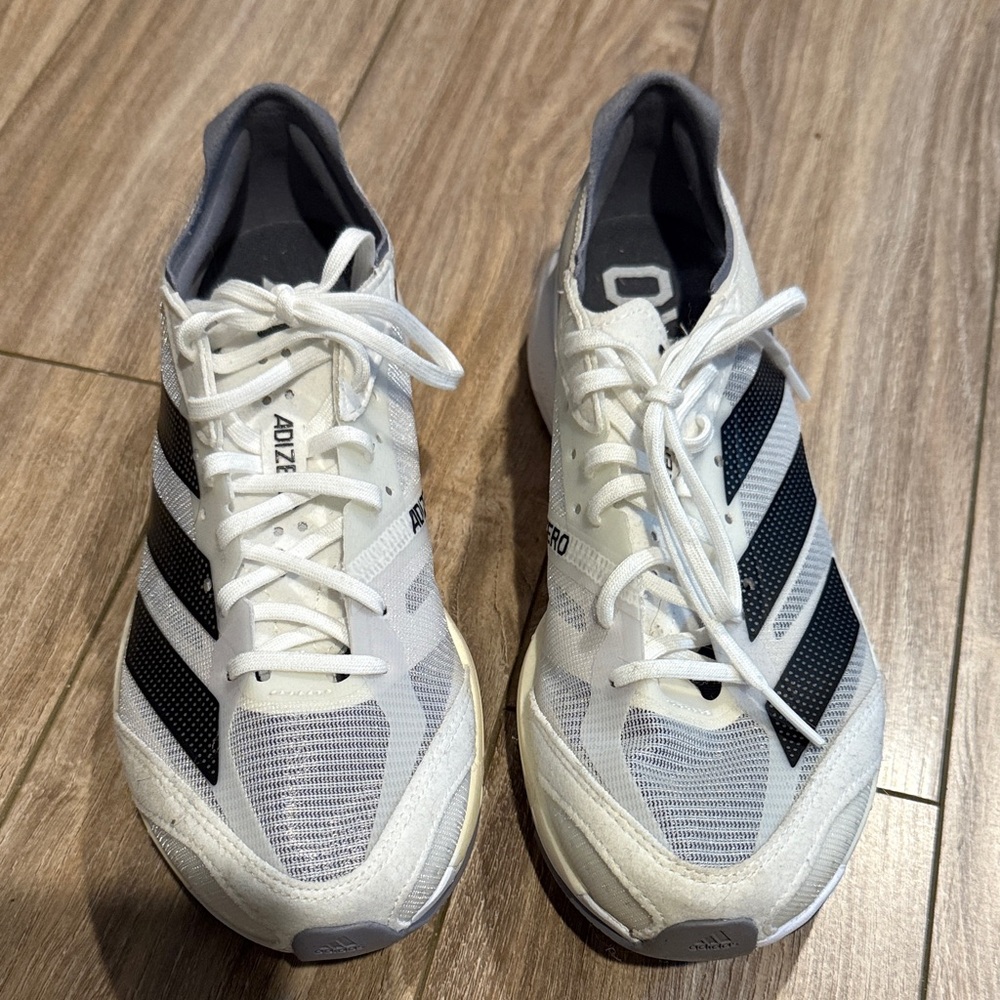 Adidas Women's White and Black ADIZERO Running Shoes BNWT